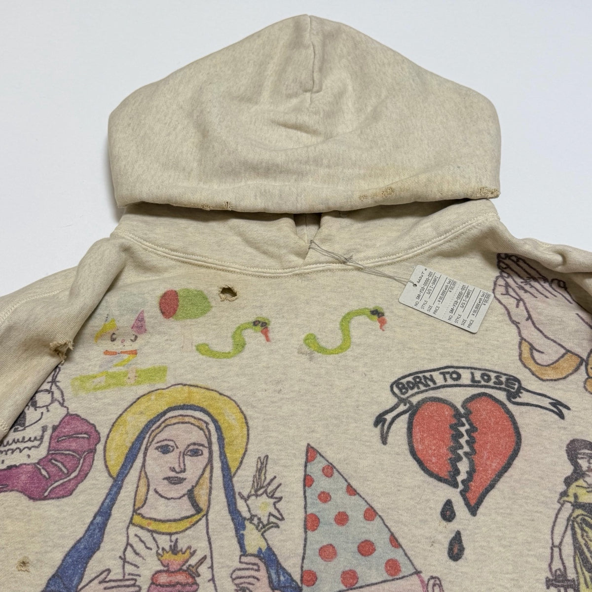 Saint Michael Graffiti Hoodie