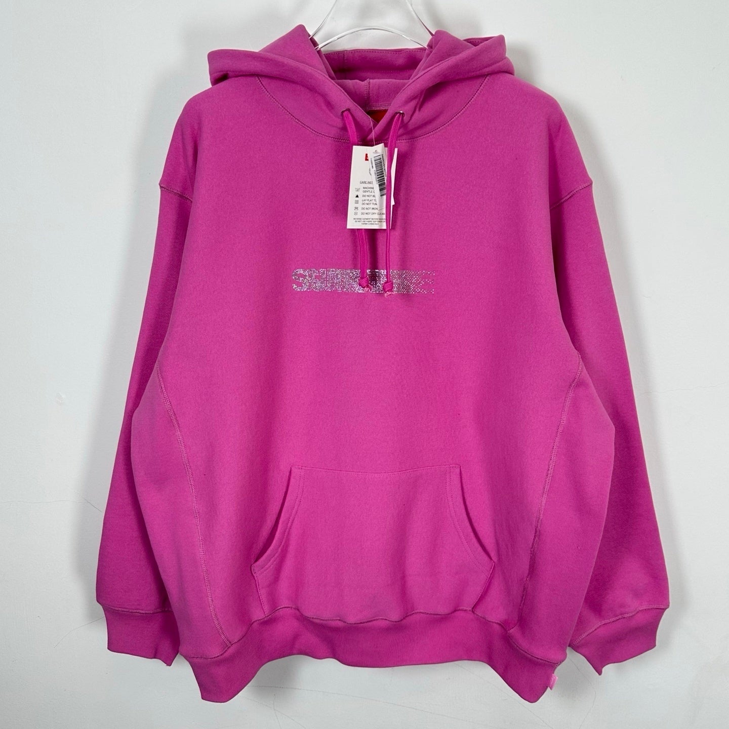Supreme Swarovski Motion Logo Hooded Sweatshirt