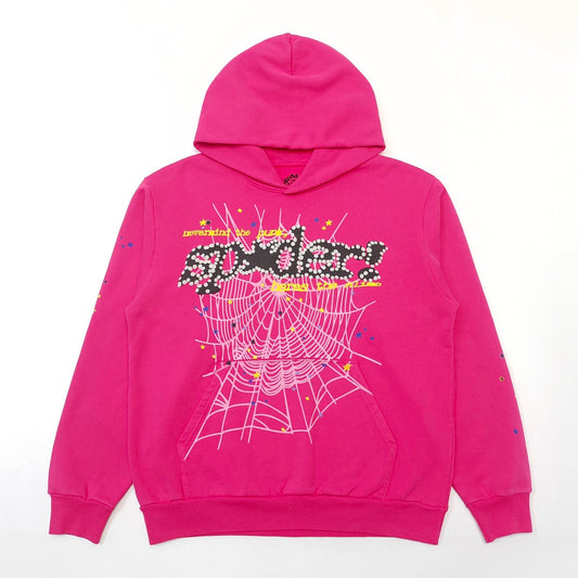 Sp5der P*nk Hoodie 'Pink'