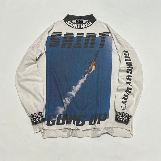 Saint Michael Going Long-Sleeve Tee 'White'