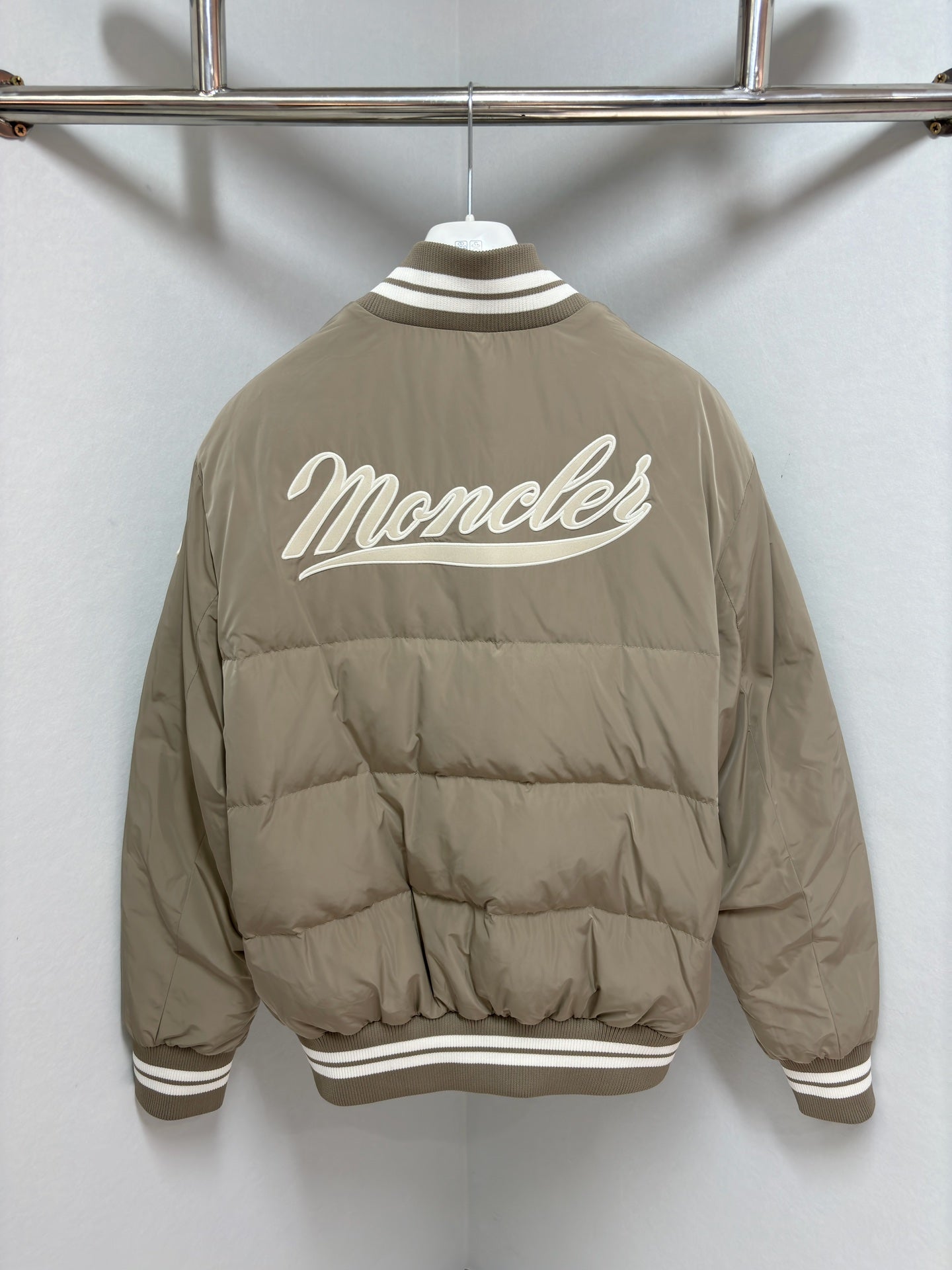 Moncler Lateltin Down Varsity Jacket