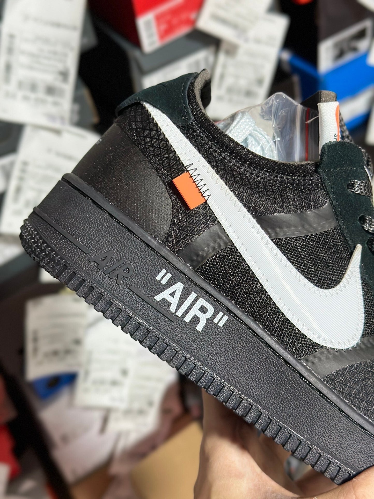 Off-White x Nike Air Force 1 Low 'Black'