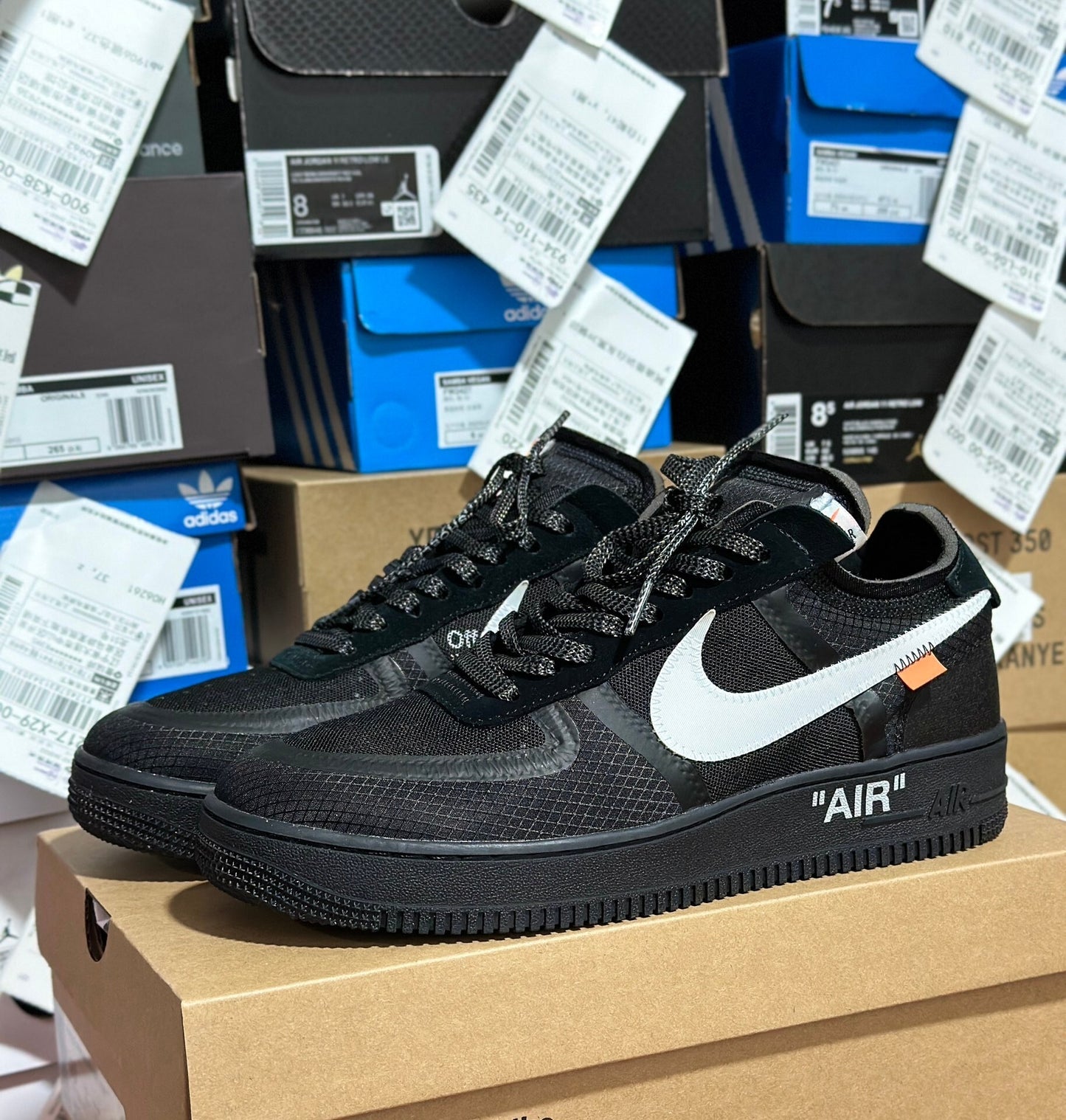 Off-White x Nike Air Force 1 Low 'Black'