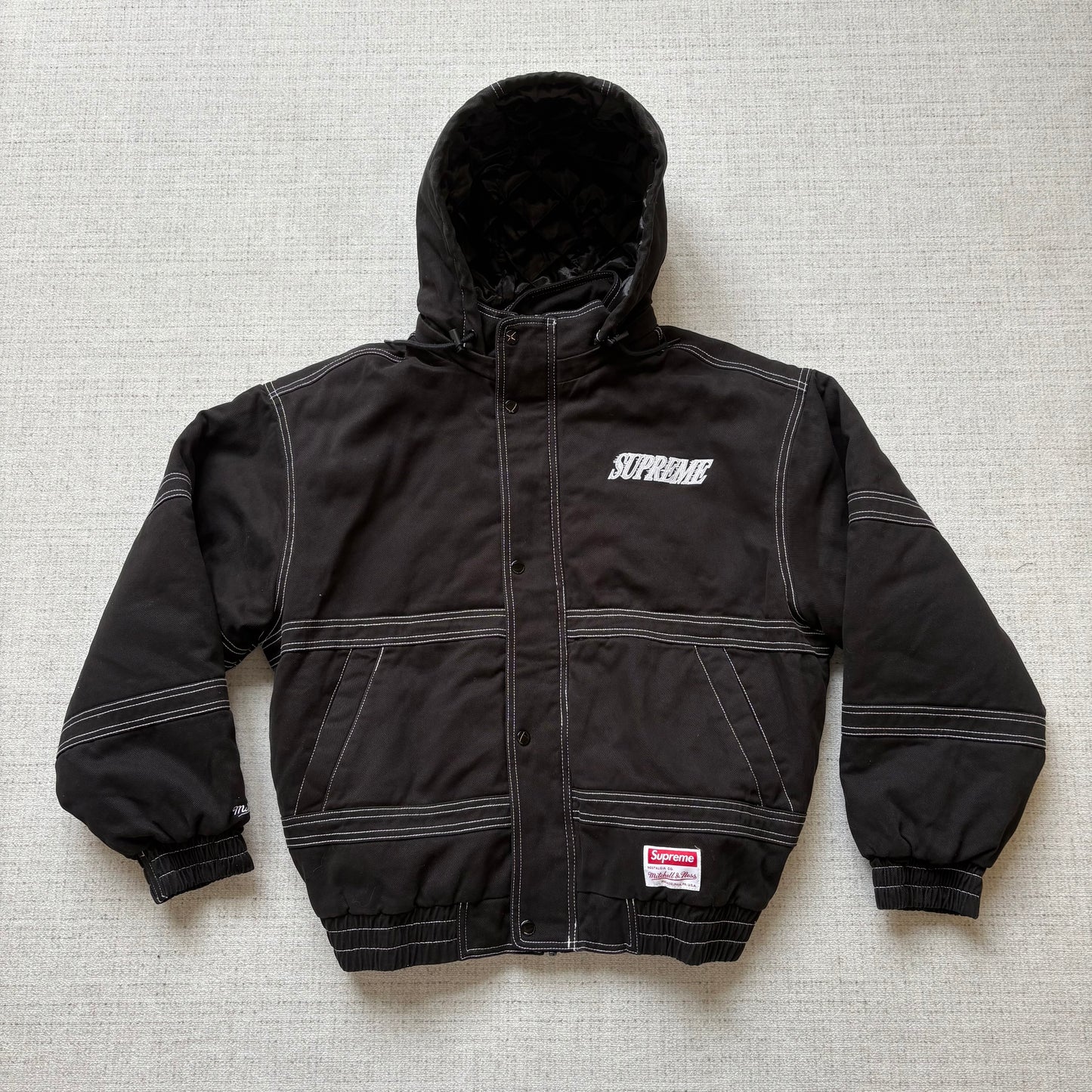 SUP x Mitchell & Ness® Twill Stadium Jacket