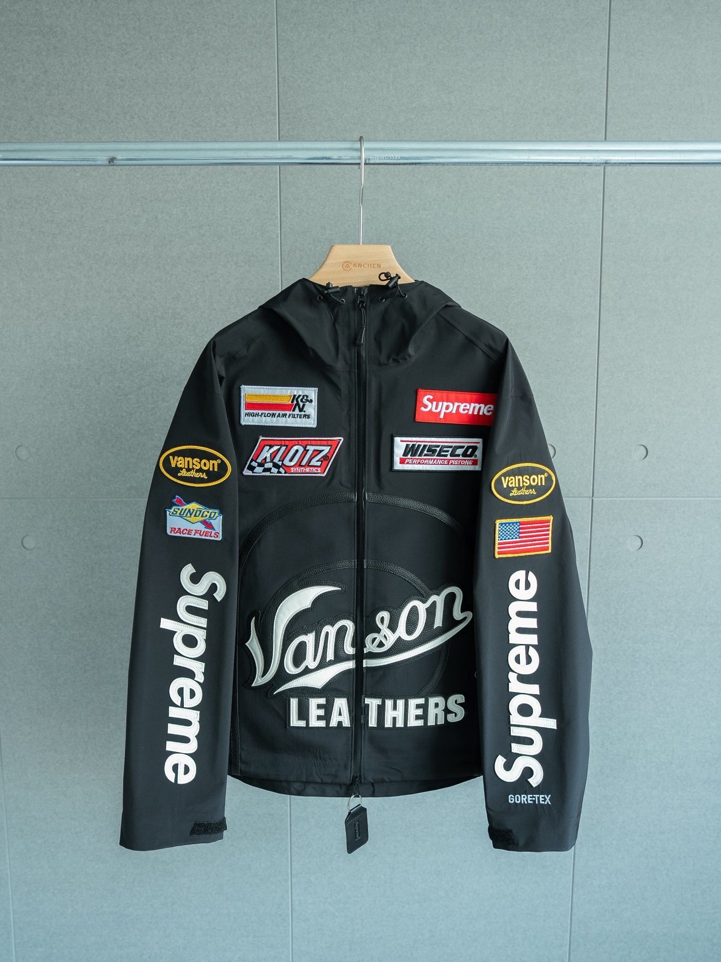 SUP Vanson Leathers GORE-TEX Shell Jacket