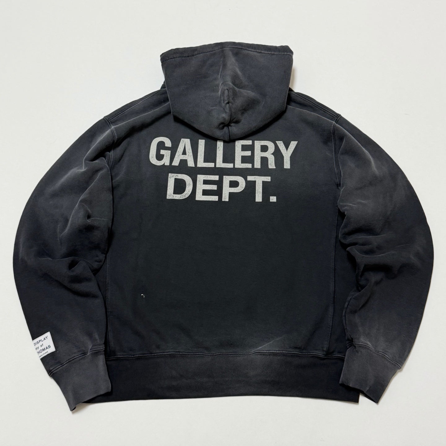 Gallery Dept. GD PAINT LOGO HOODIE VINATGE BLACK
