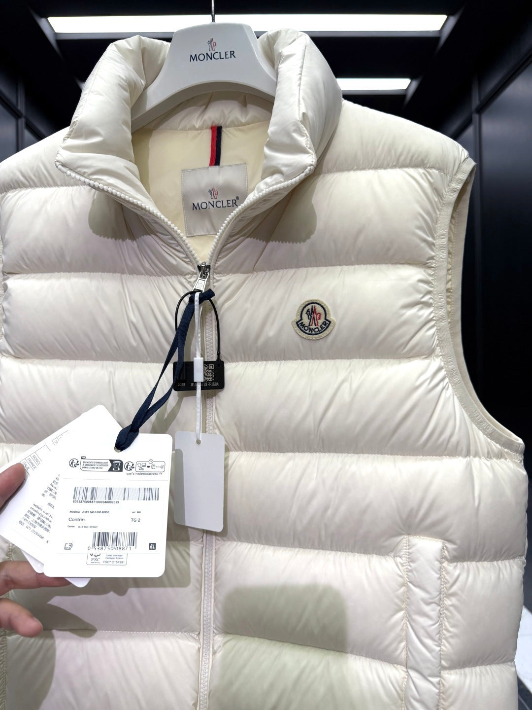 Moncler Contrin Down Vest