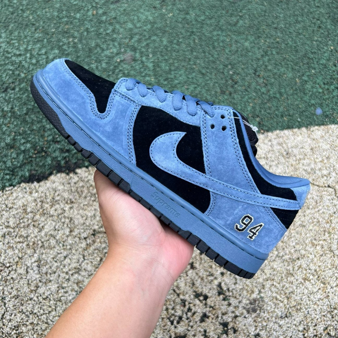 Supreme x Nike Dunk Low SB 'Ocean Fog'
