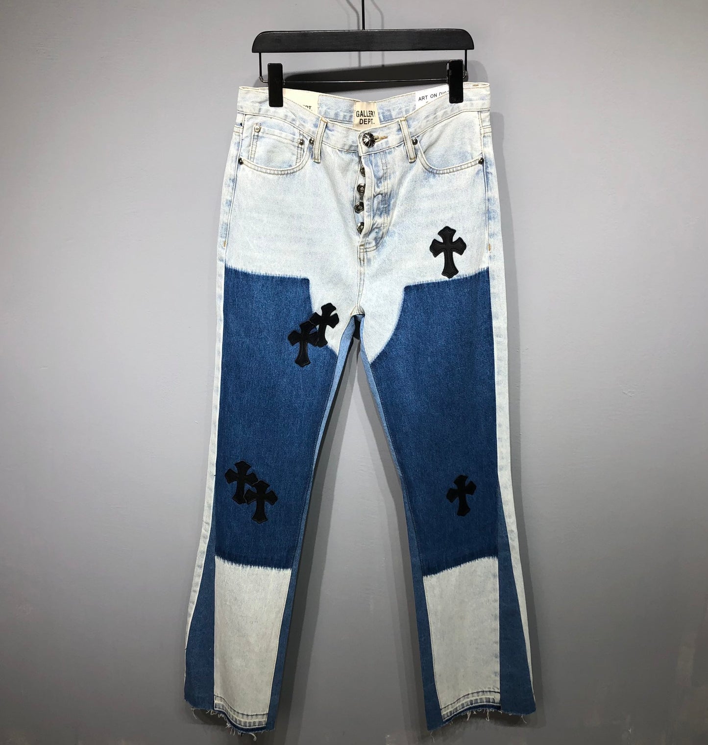 Gallery Dept. x Chrome hearts denim flare jeans – NYSummerShop