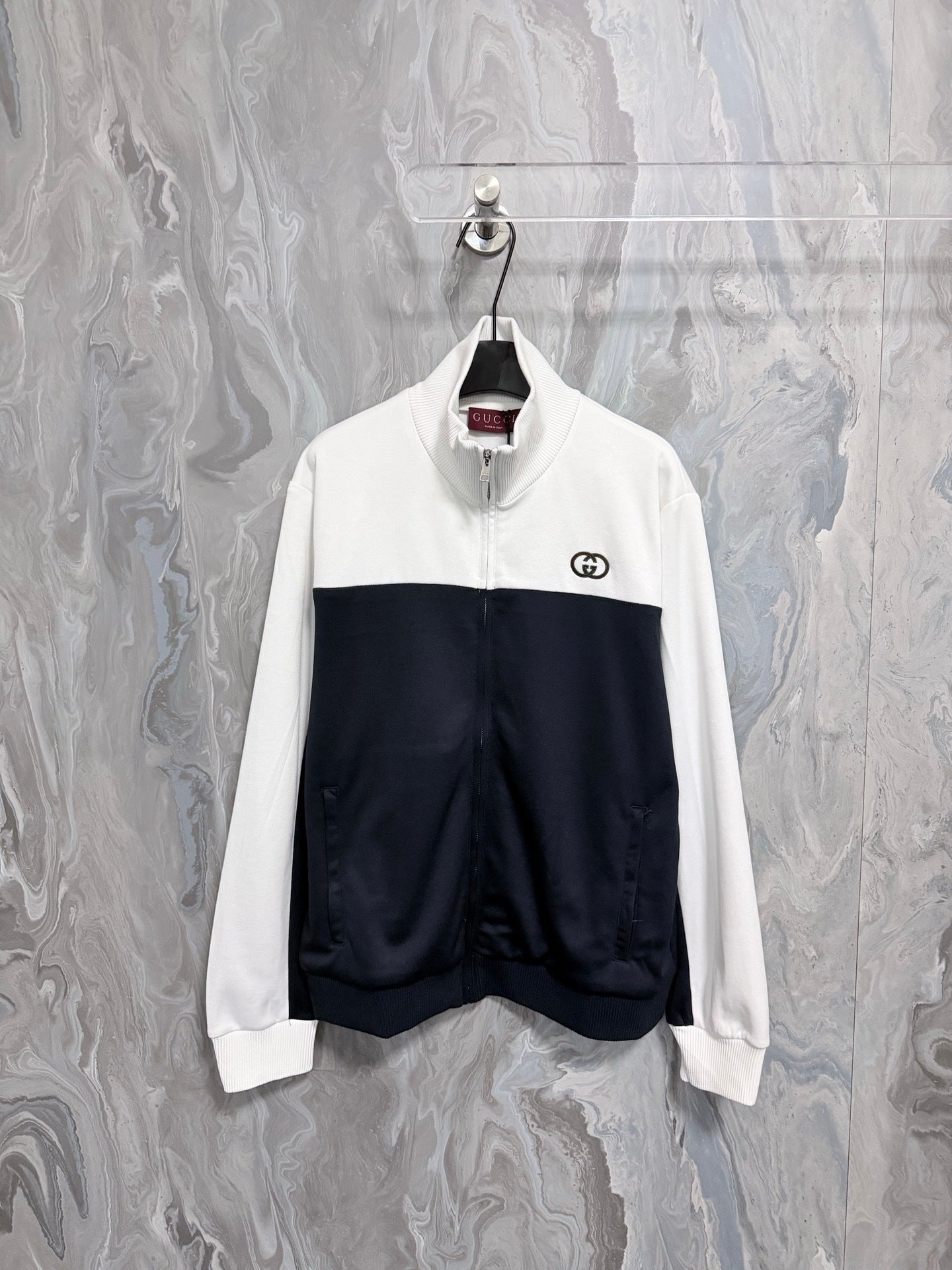 GG Technical jersey zip jacket