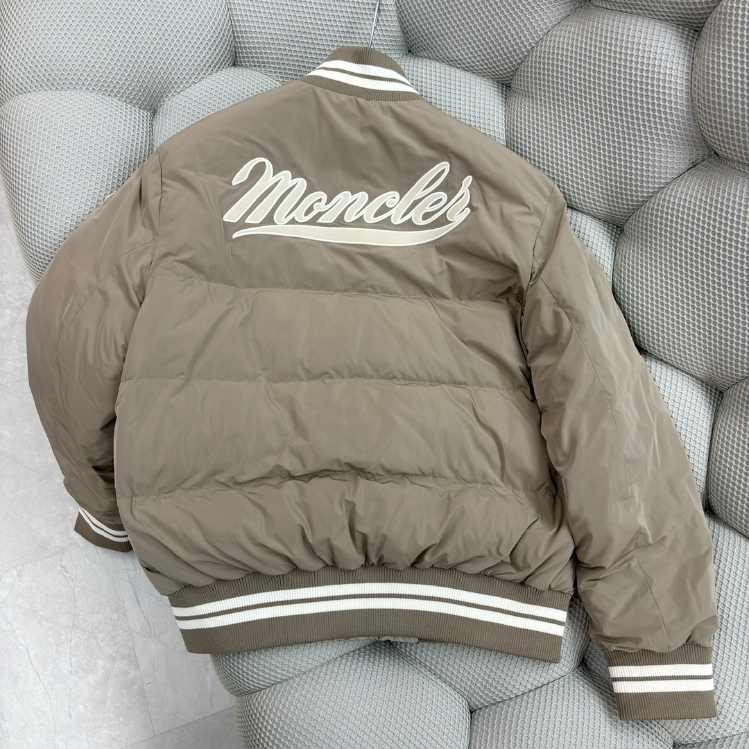 Moncler Lateltin Down Varsity Jacket