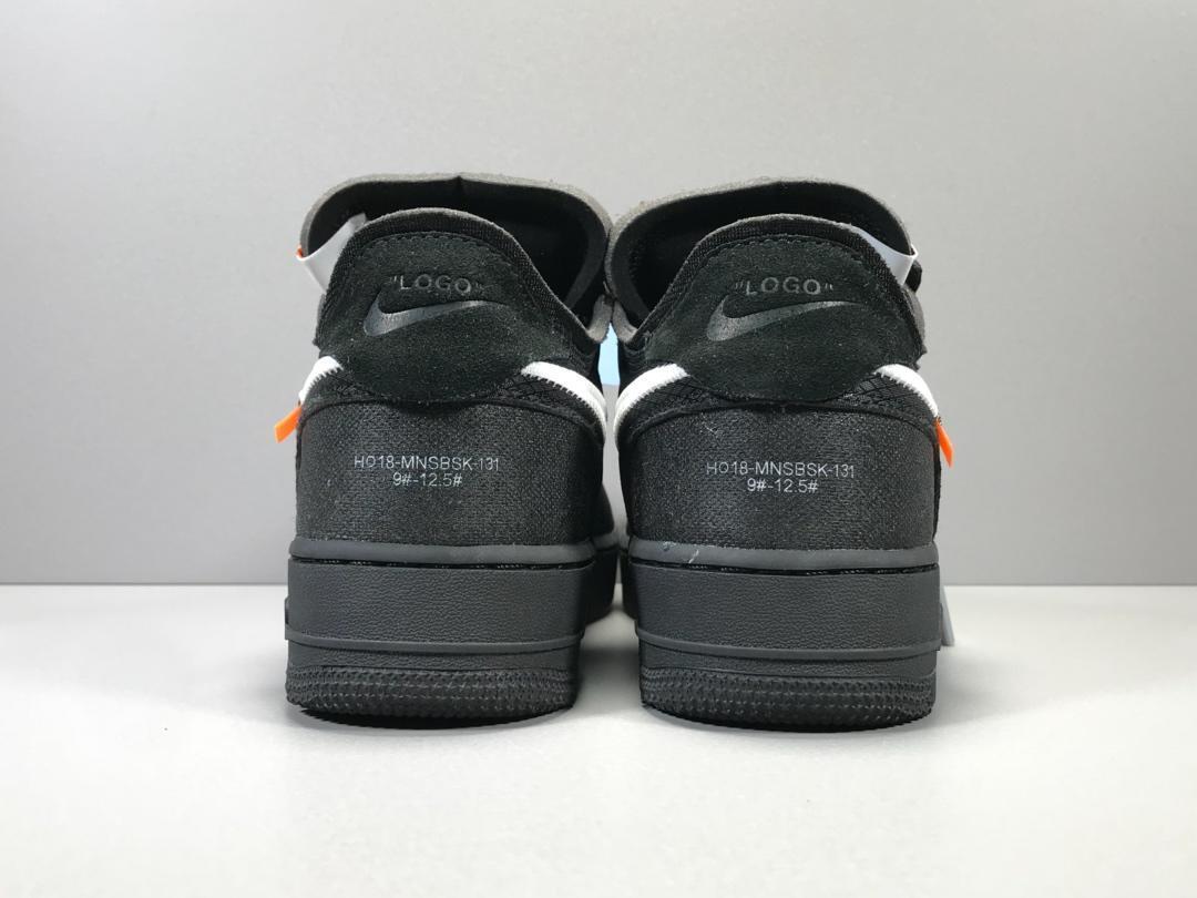 Off-White x Nike Air Force 1 Low 'Black'