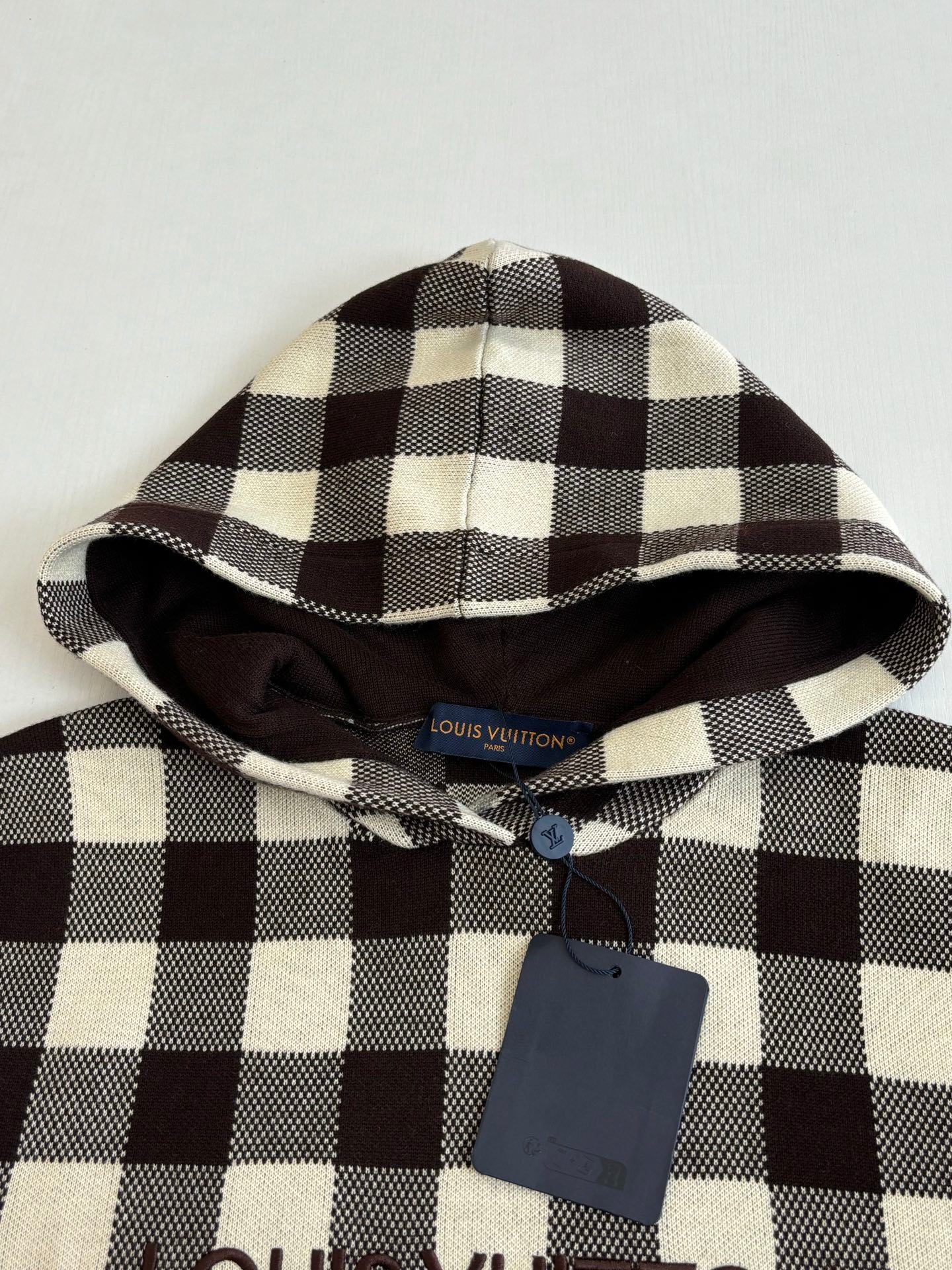 LV Damier Jacquard Hoodie 1AJRKB