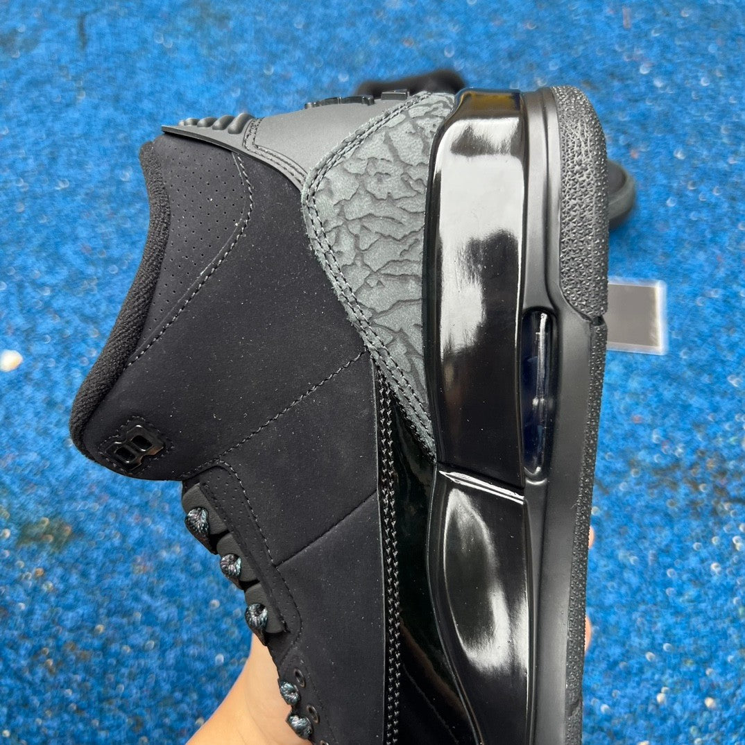 Air Jordan 3 Retro 'Black Cat' 2025