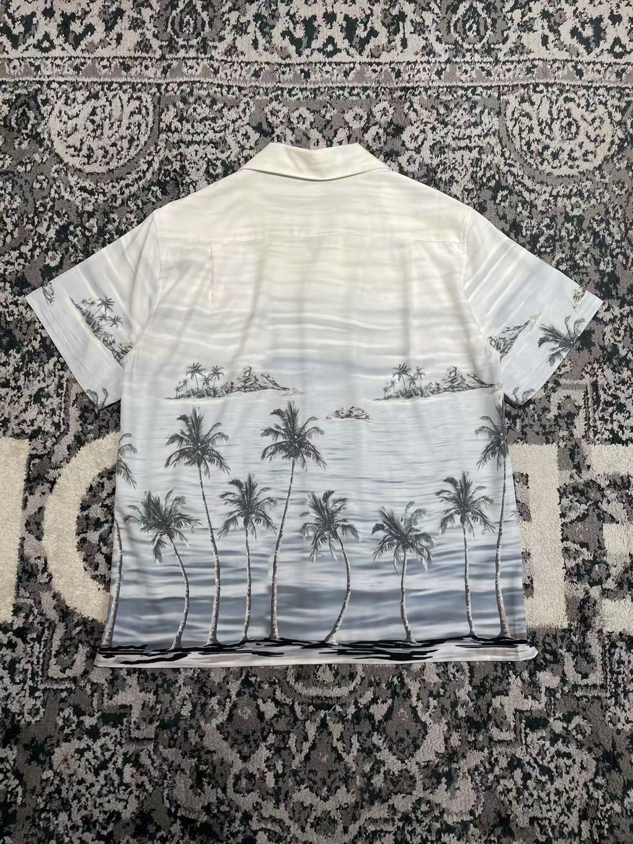 Celine Hawaiian print shirt