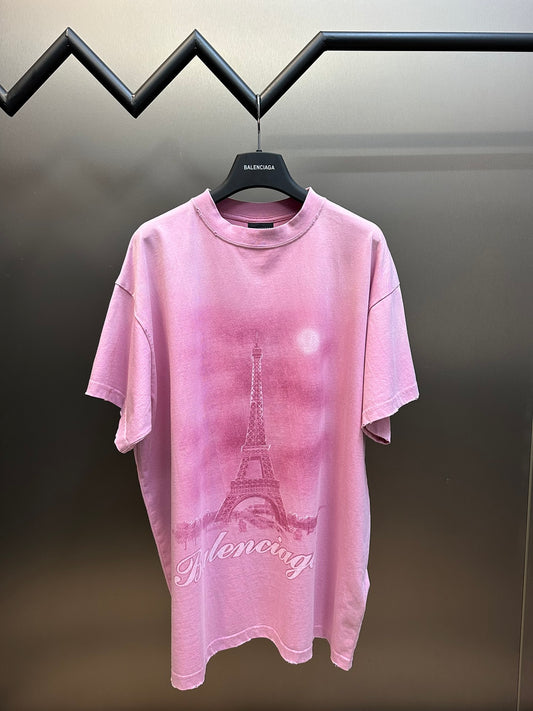Balenciaga PARIS MOON T-SHIRT OVERSIZED VINTAGE
