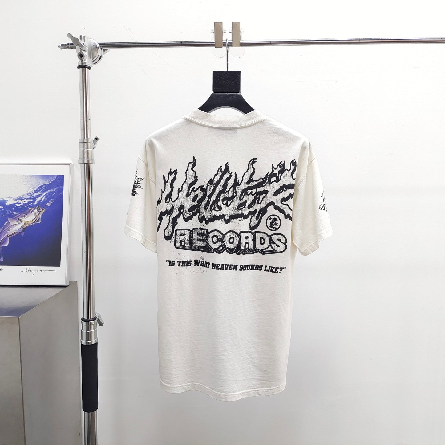 Hellstar records tee white