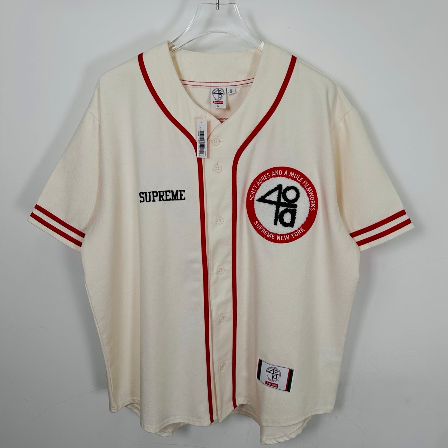 SUP 40 acers baseball jersey