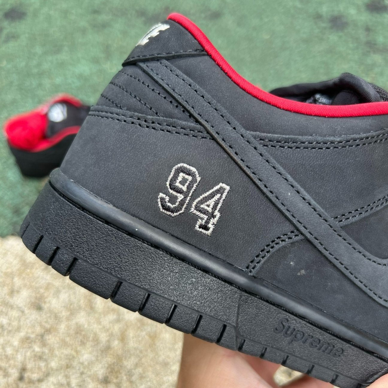 Supreme x Nike Dunk Low SB 'Black'