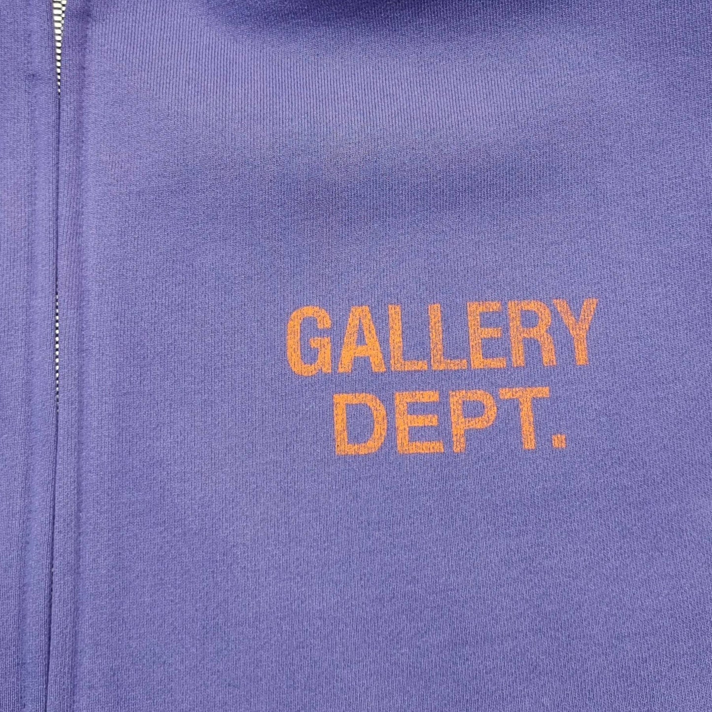 Gallery Dept. 90'S FULL ZIP HOODIE washed violet