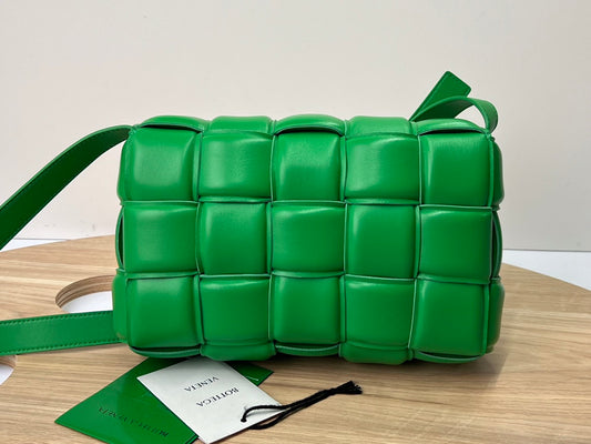 Bottega Veneta Nappa Maxi Intreccio Padded Cassette Crossbody Bag
