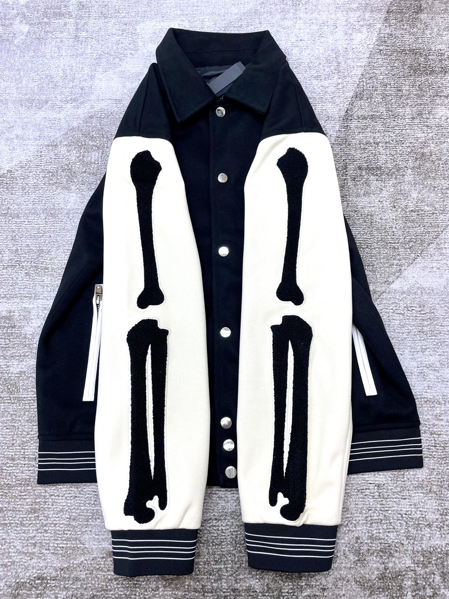 Amiri Bones Varsity Jacket