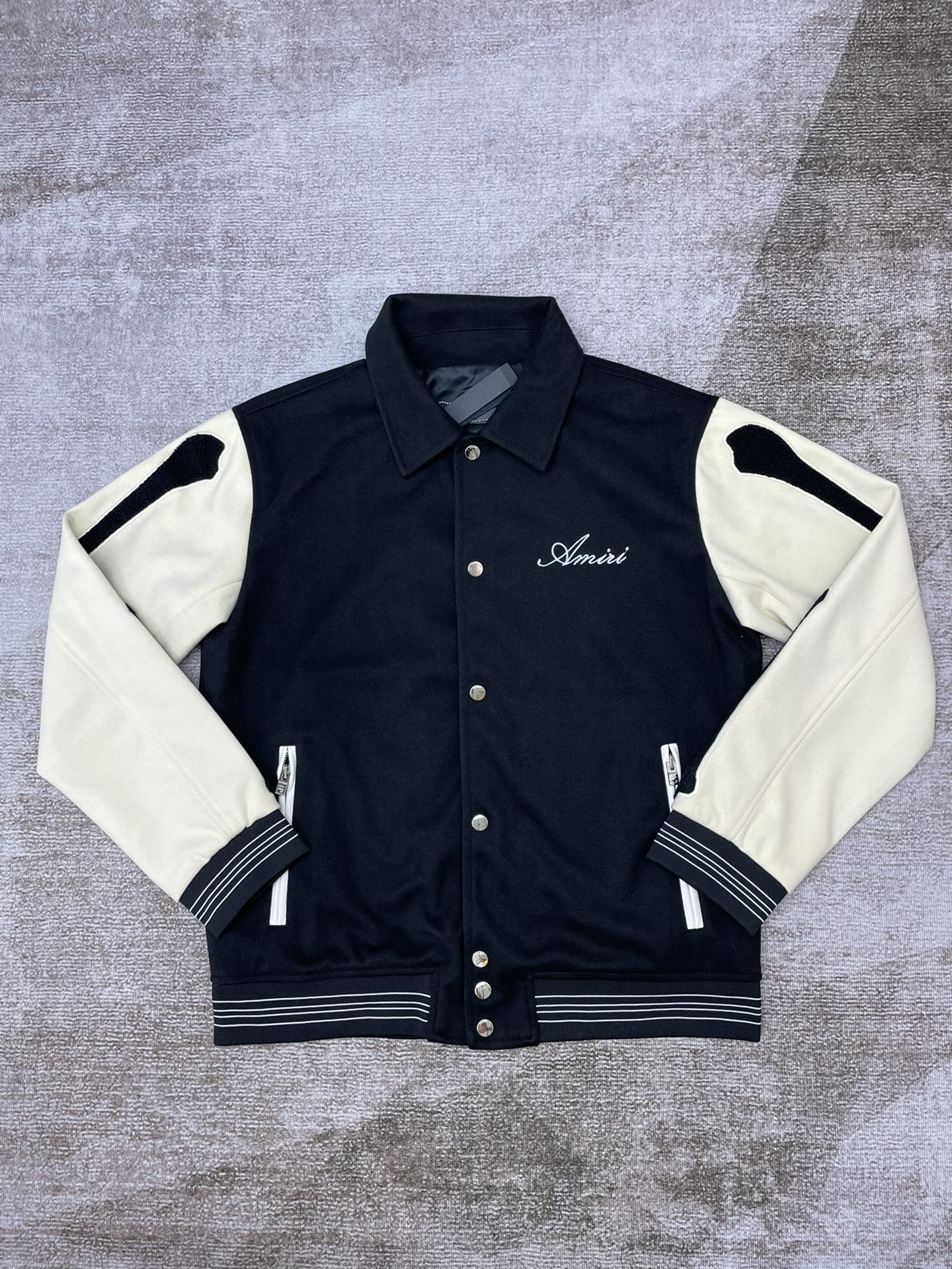 Amiri Bones Varsity Jacket