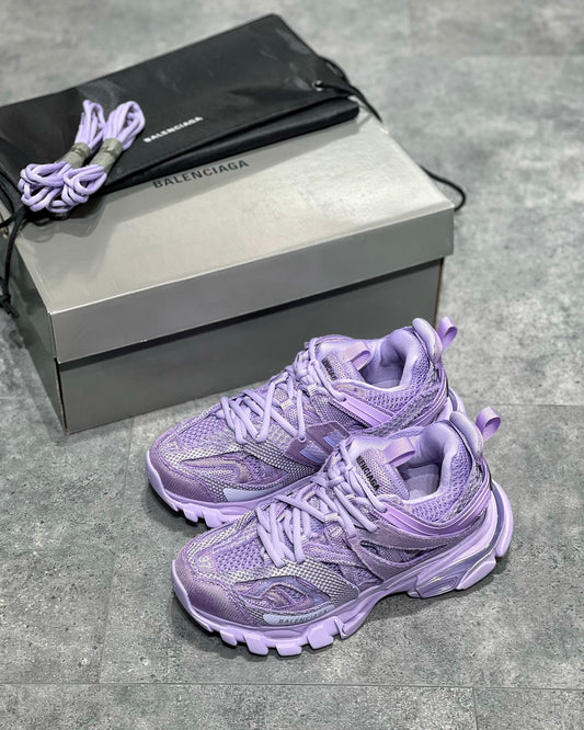 Balenciaga Track 3.0 mesh purple