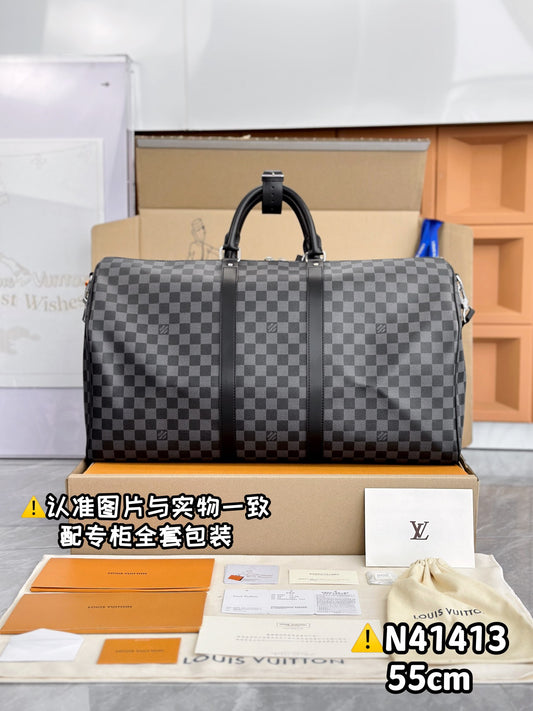 LV Keepall Bandoulière 55 N41413