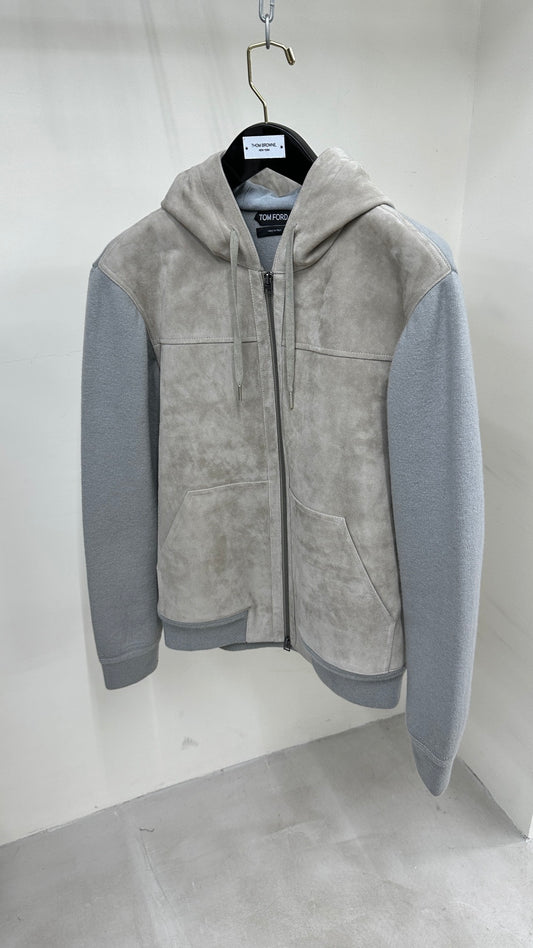 Tom Ford suede hooded jacket
