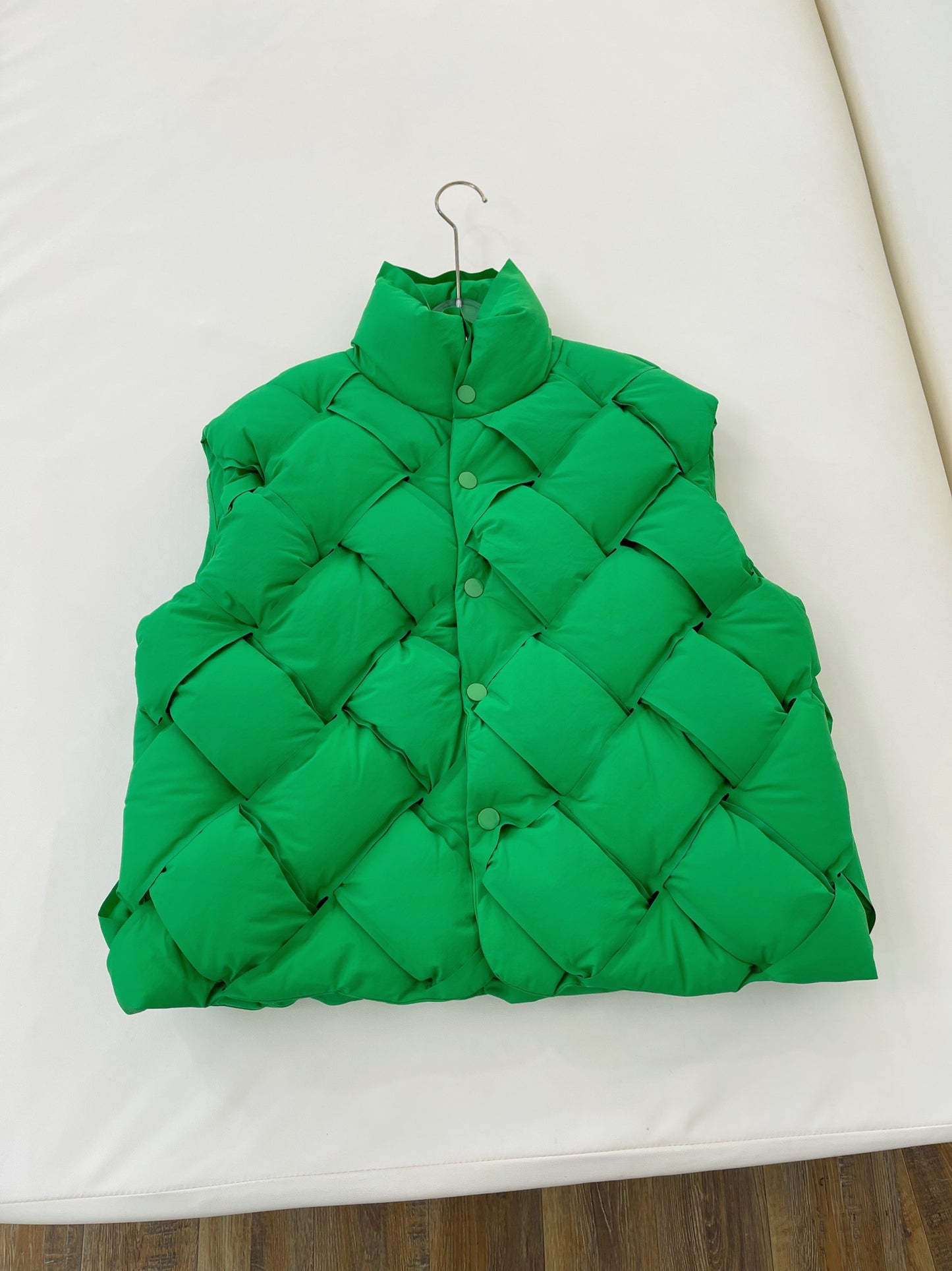 Bottega Veneta Tech quilted padded shell vest