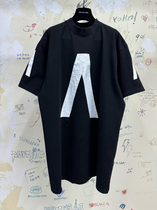 BALENCIAGA ARCHIVE OVERSIZED T-SHIRT IN BLACK