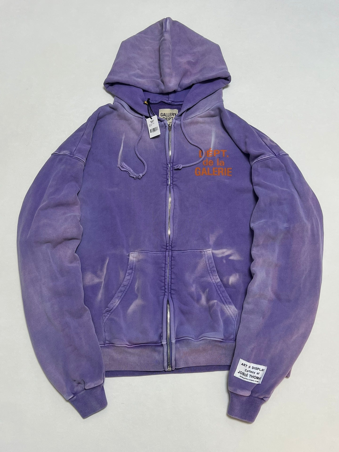 Gallery Dept. Zip Up Hoodie 'Purple'