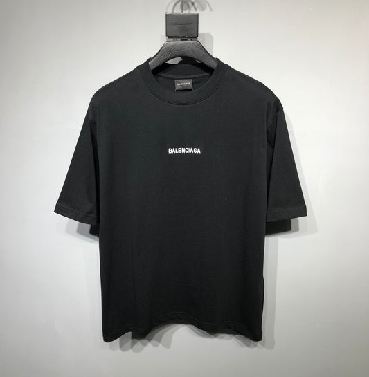 Balenciaga small font sample tag tee