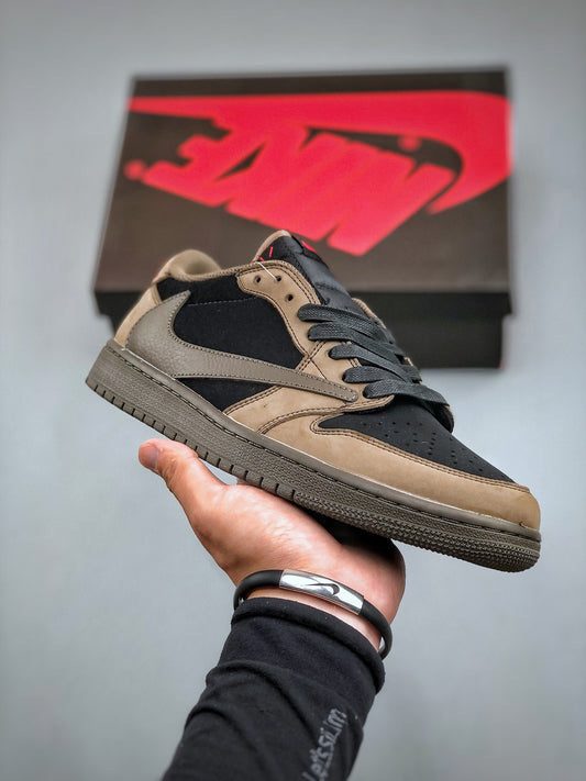 Travis Scott X Air Jordan 1 Low OG SP "Velvet Brown"