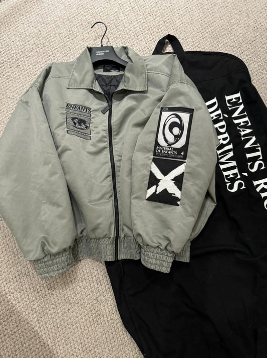 Enfants Riches Déprimés Bomber Jacket With Patches