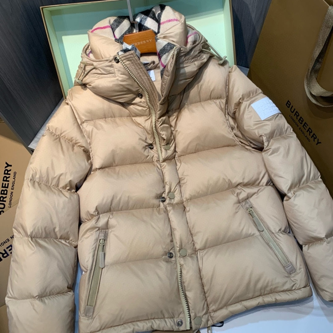 Burberry Detachable Sleeve Puffer Jacket