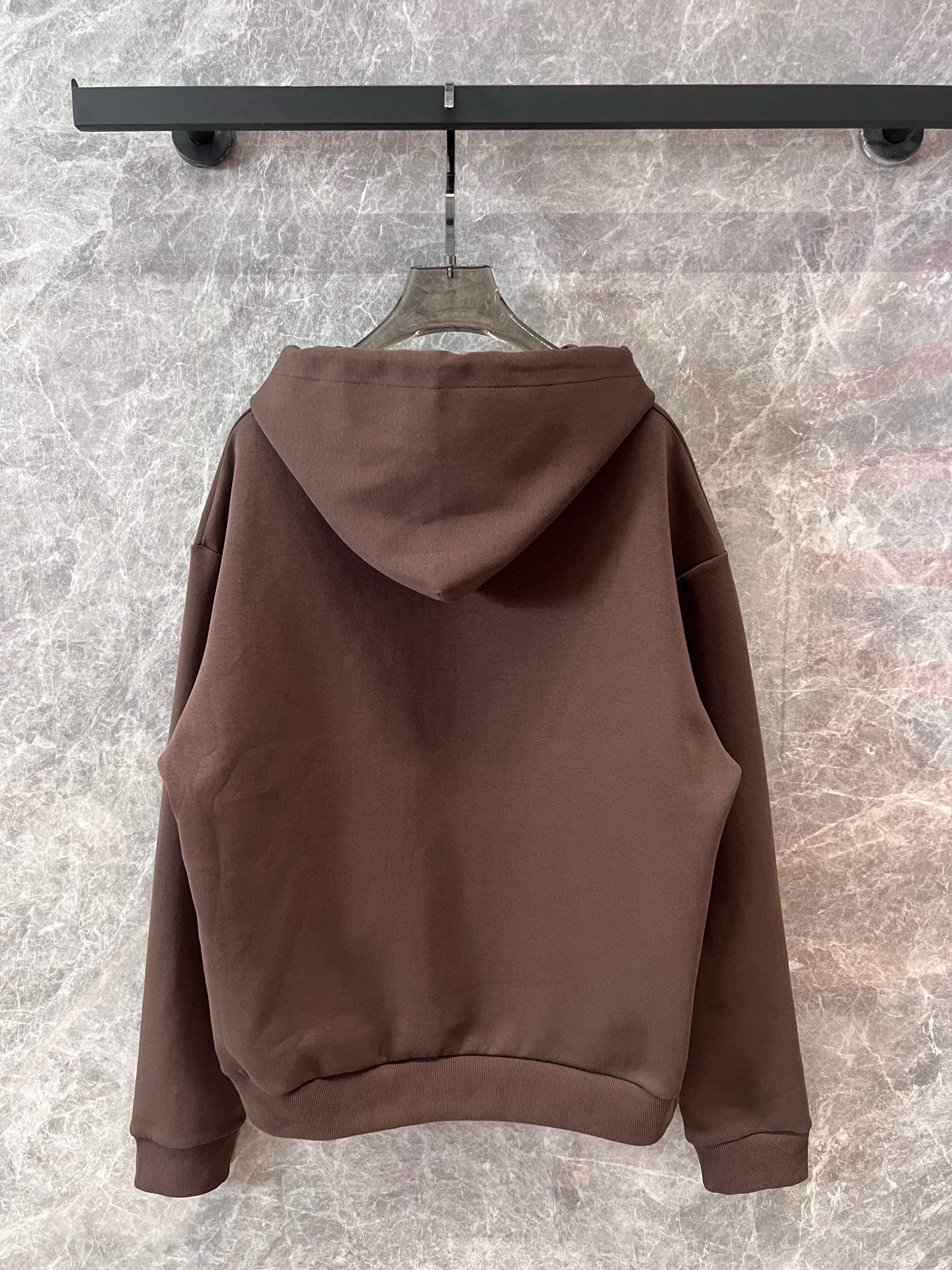 LV Embellished Cotton Hoodie