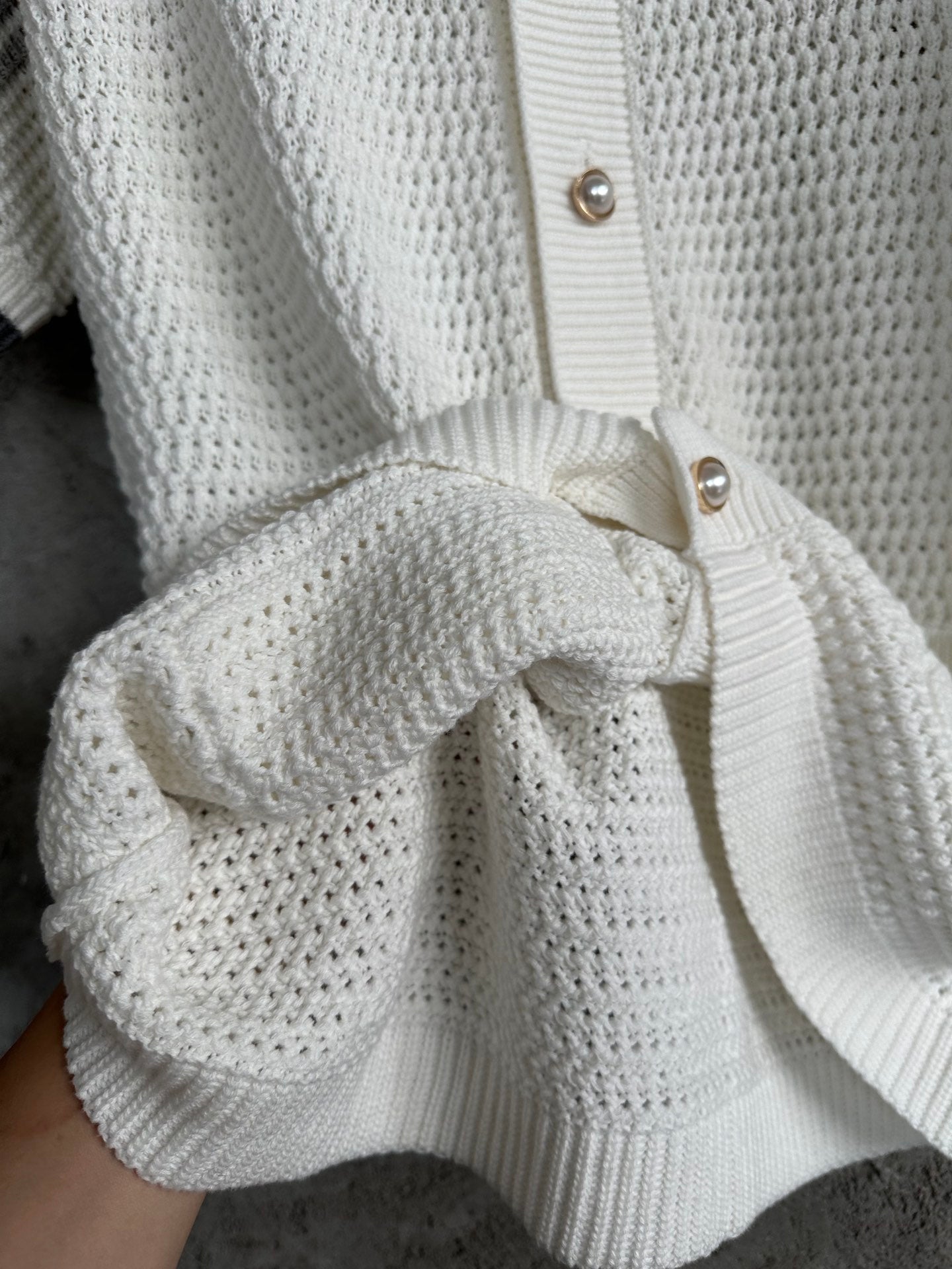Casablanca SS24 Crochet shirt