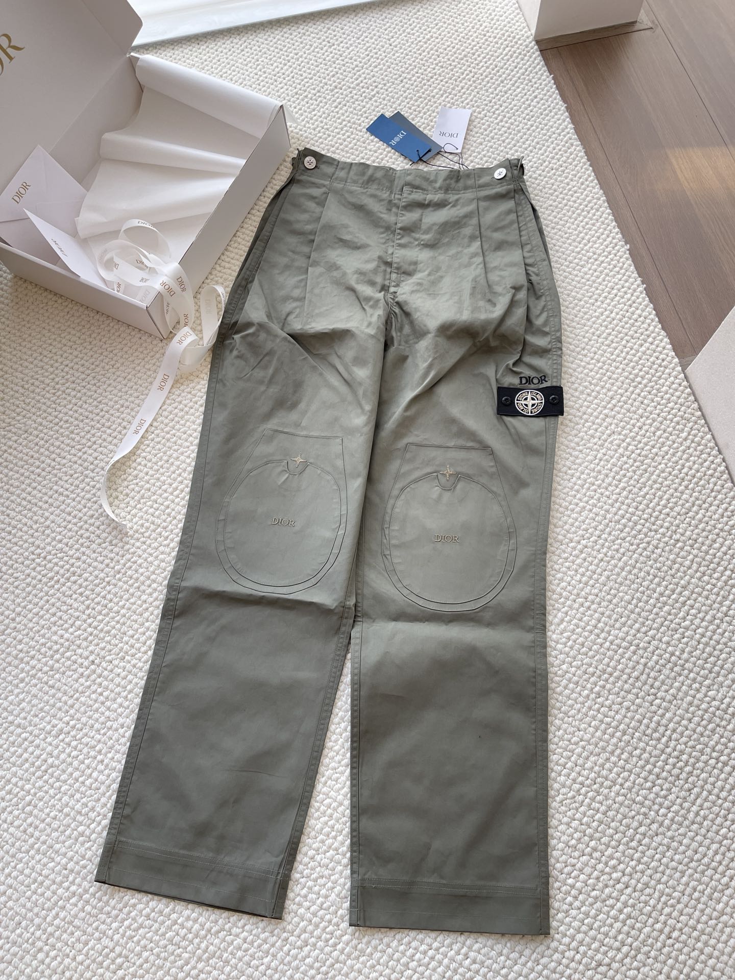 DIOR AND STONE ISLAND Loose-Fit Sportswear Pants