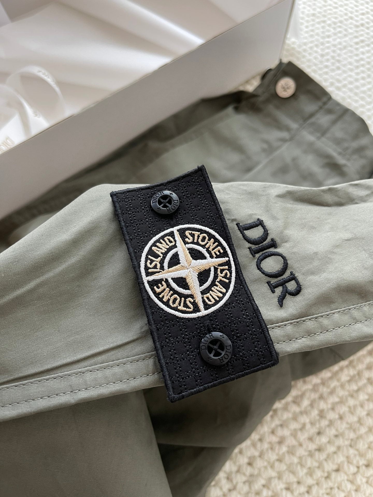 DIOR AND STONE ISLAND Loose-Fit Sportswear Pants