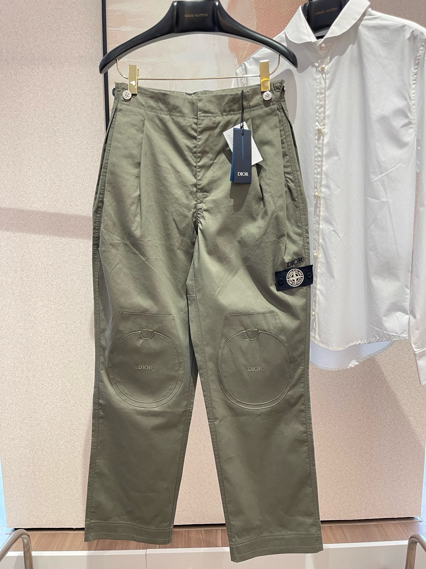 DIOR AND STONE ISLAND Loose-Fit Sportswear Pants