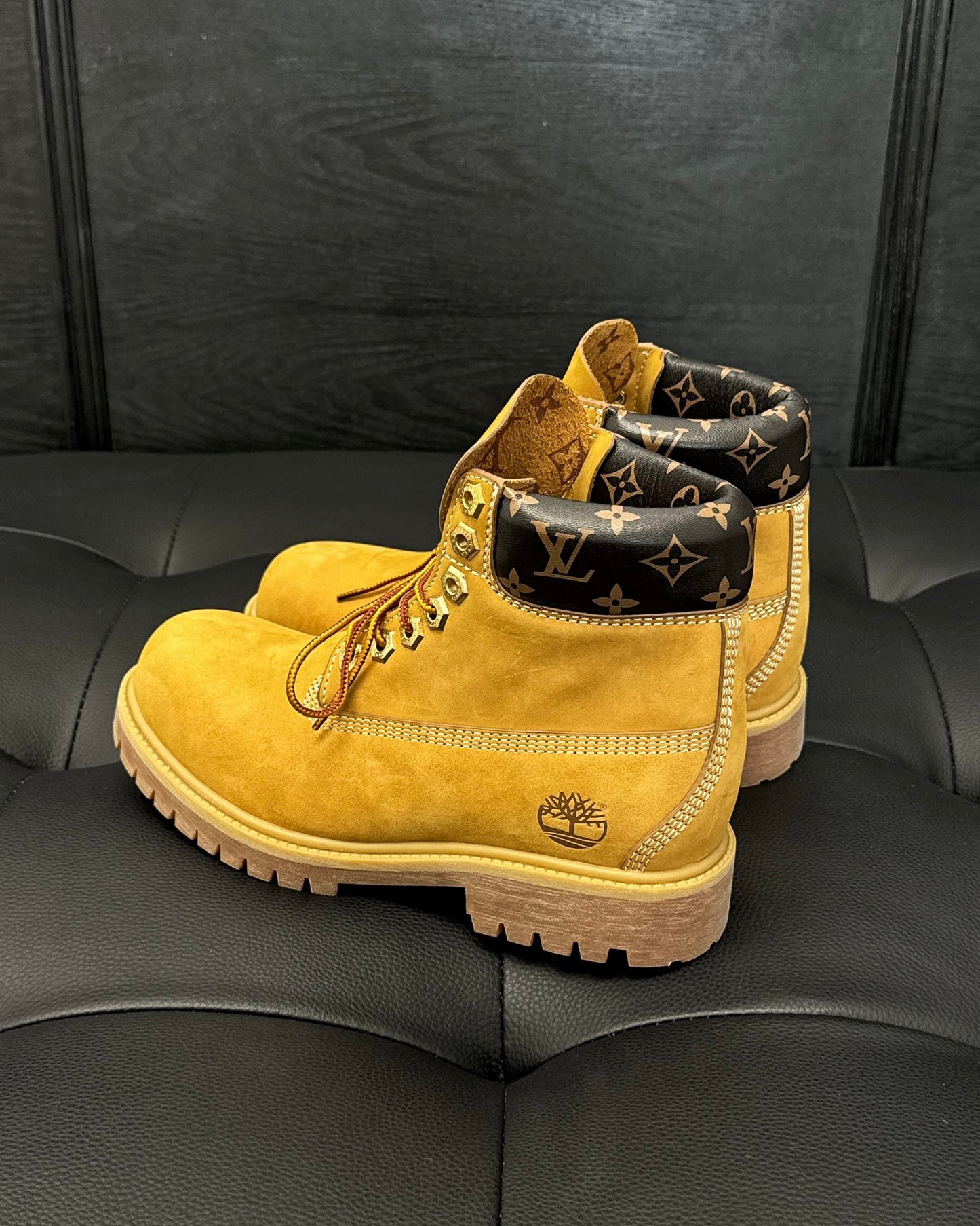 LV x Timberland Ankle Boots