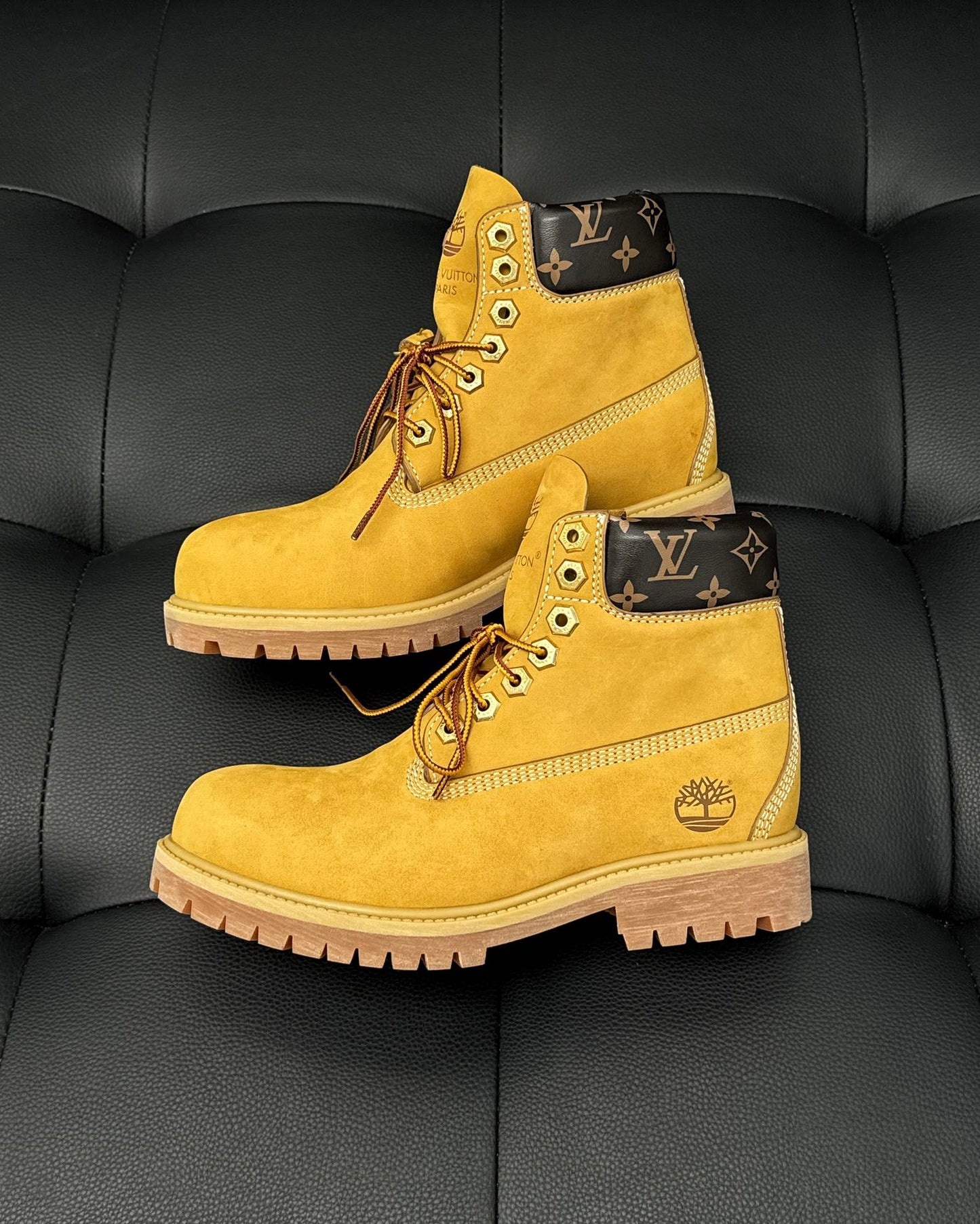 LV x Timberland Ankle Boots