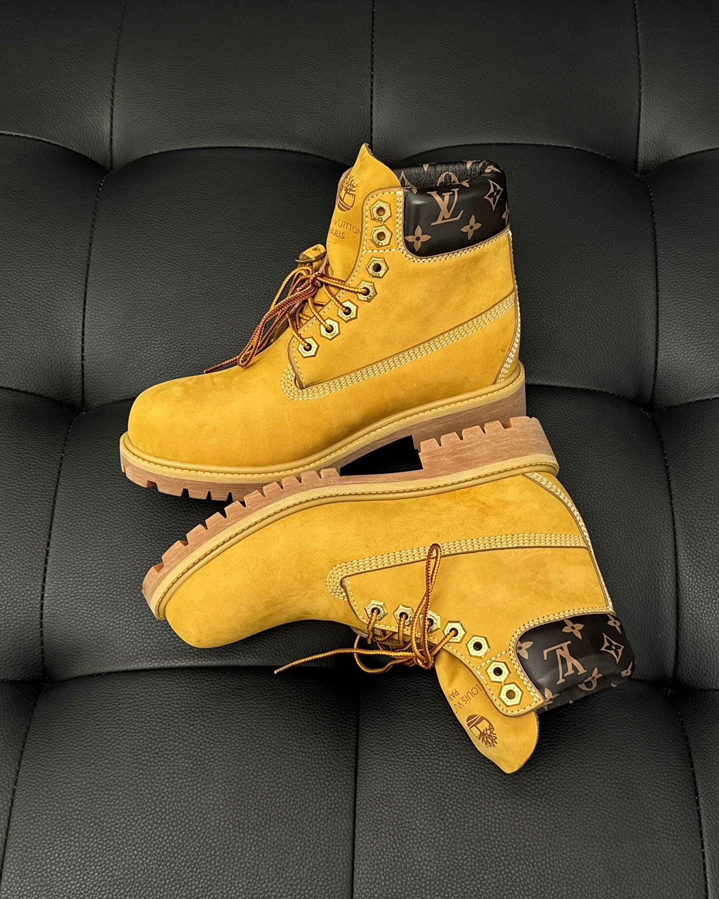 LV x Timberland Ankle Boots