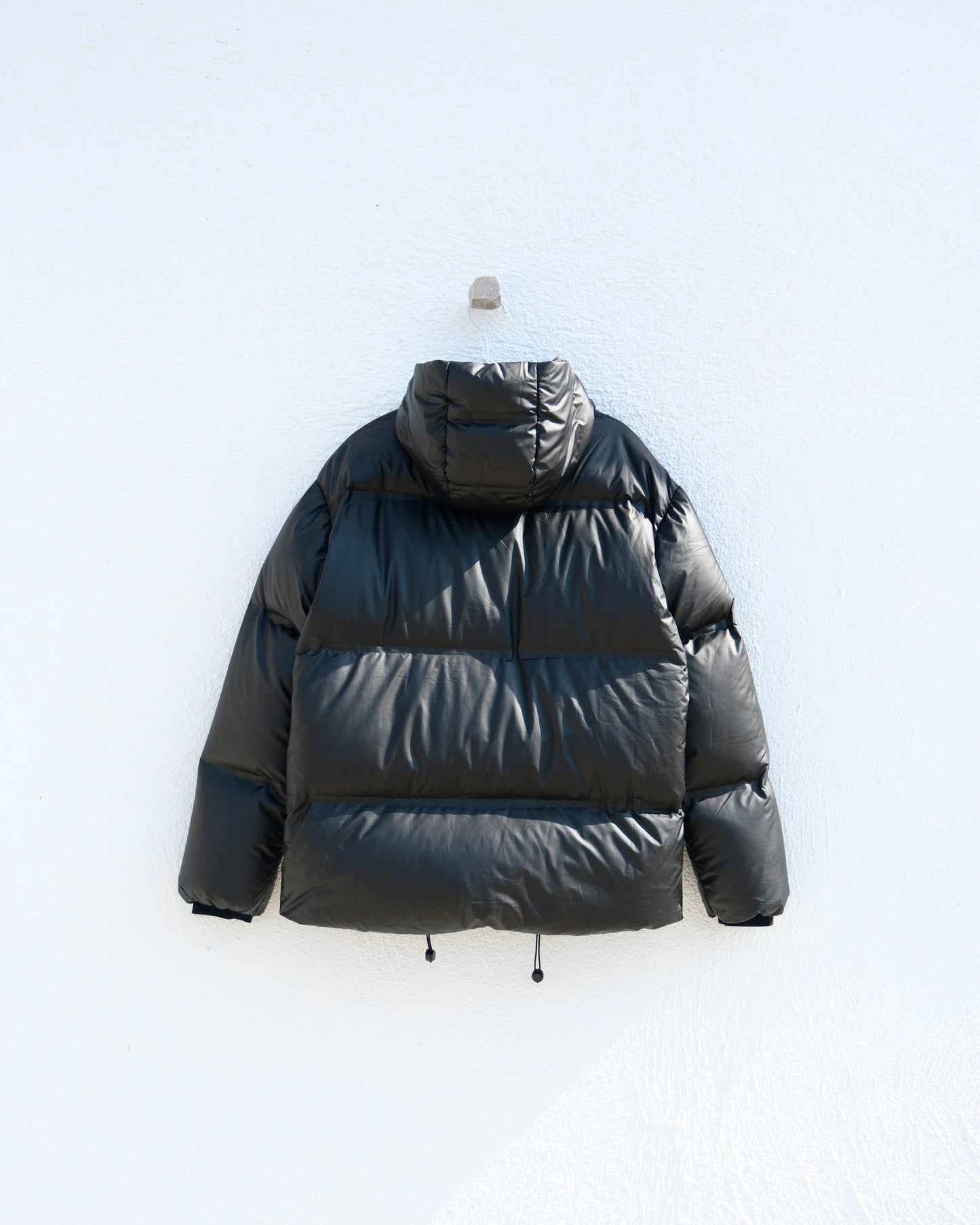 Prada Light Nylon Hooded Puffer Jacket