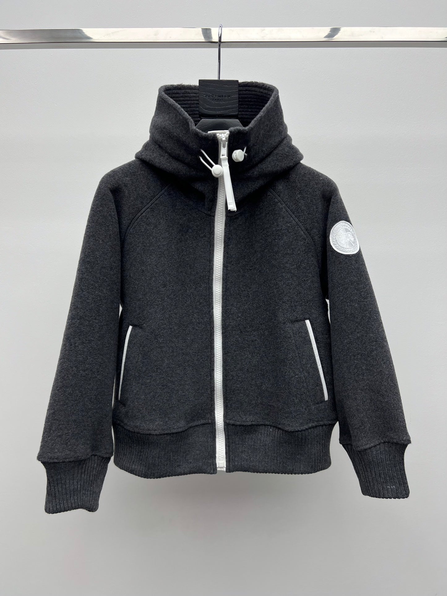 Canada Goose fleeced hooded sweatshirt