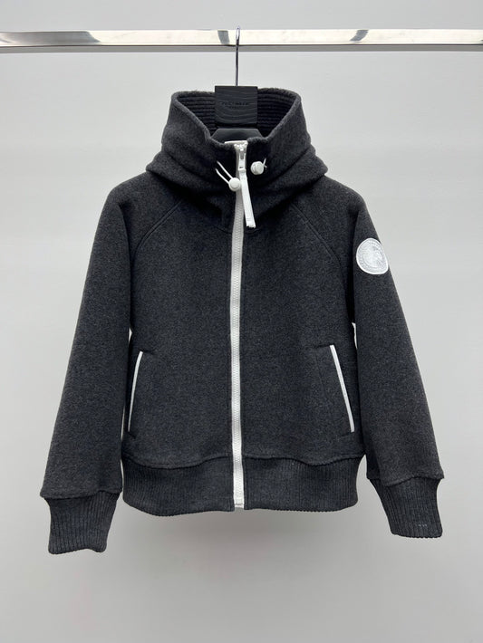 Canada Goose fleeced hooded sweatshirt