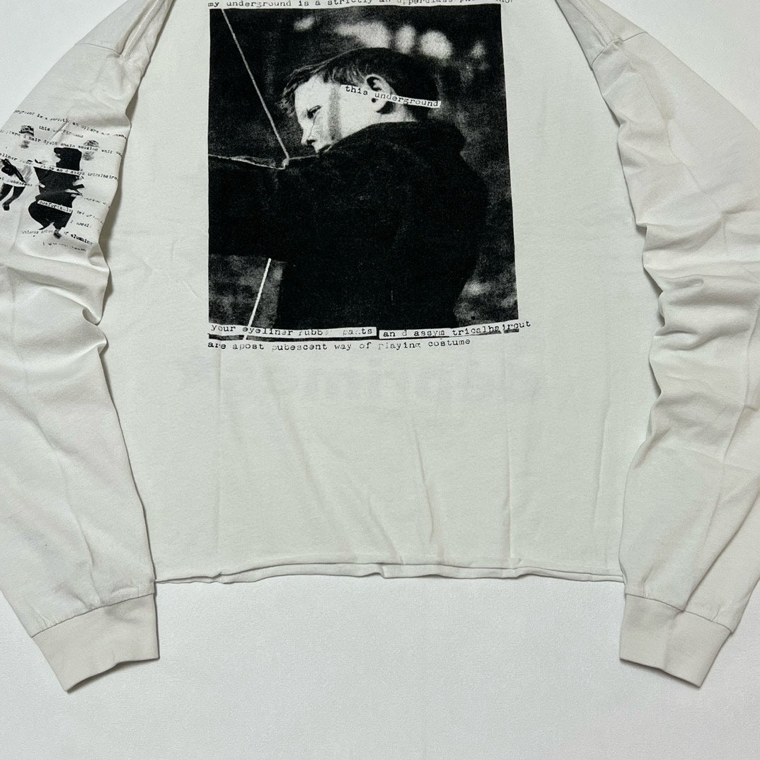 Enfants Riches Déprimés My Underground/Tricycle Long-Sleeve T-Shirt 'Faded White'