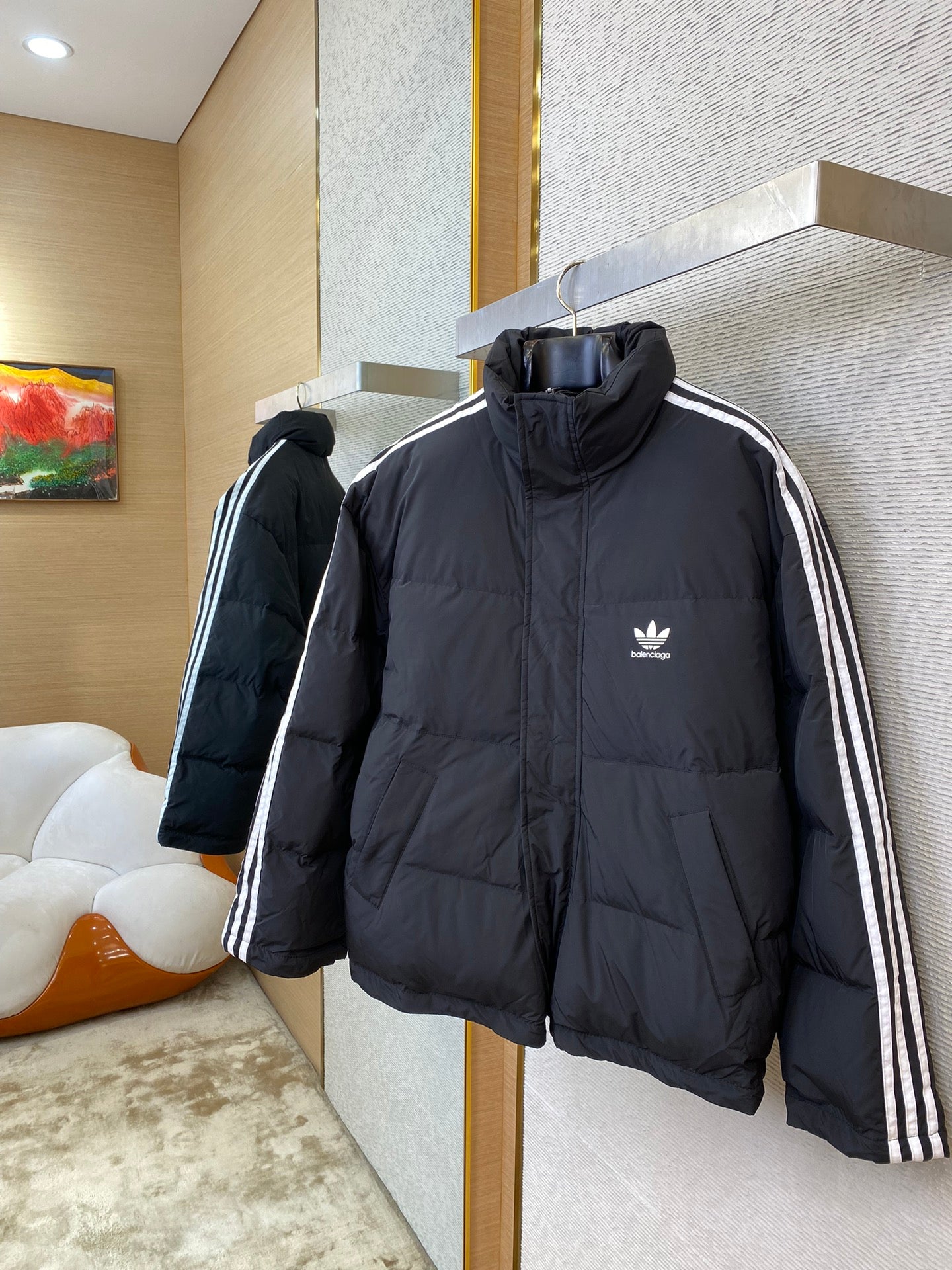 BB x Adidas puffer jacket